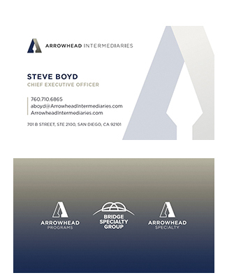 Arrowhead Intermediaries Business Card