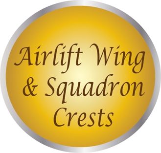 LP-5600 - Plaques of the Crests for Air Force Airlift Wings & Squadrons 