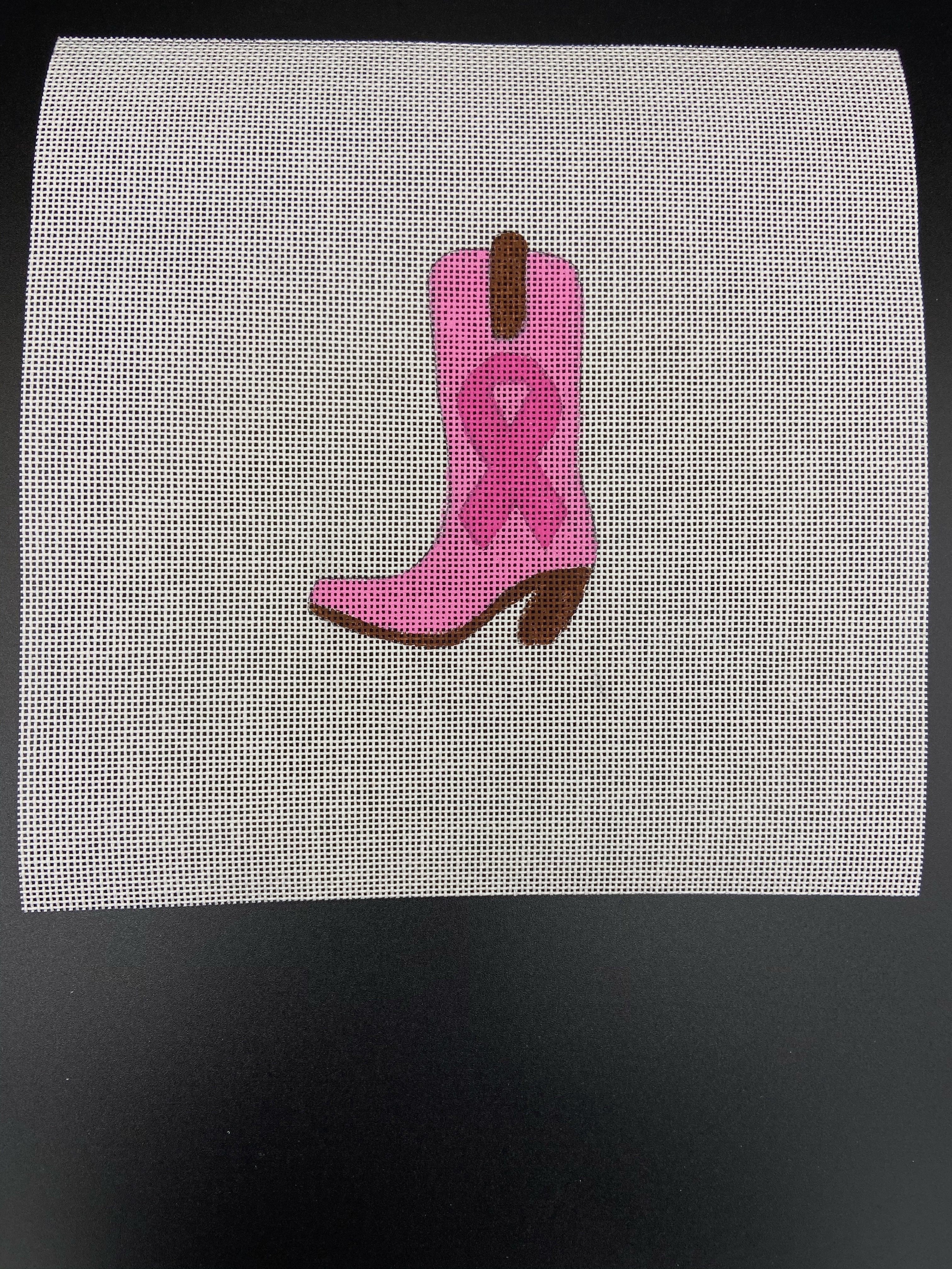 Breast Cancer Awareness Boot