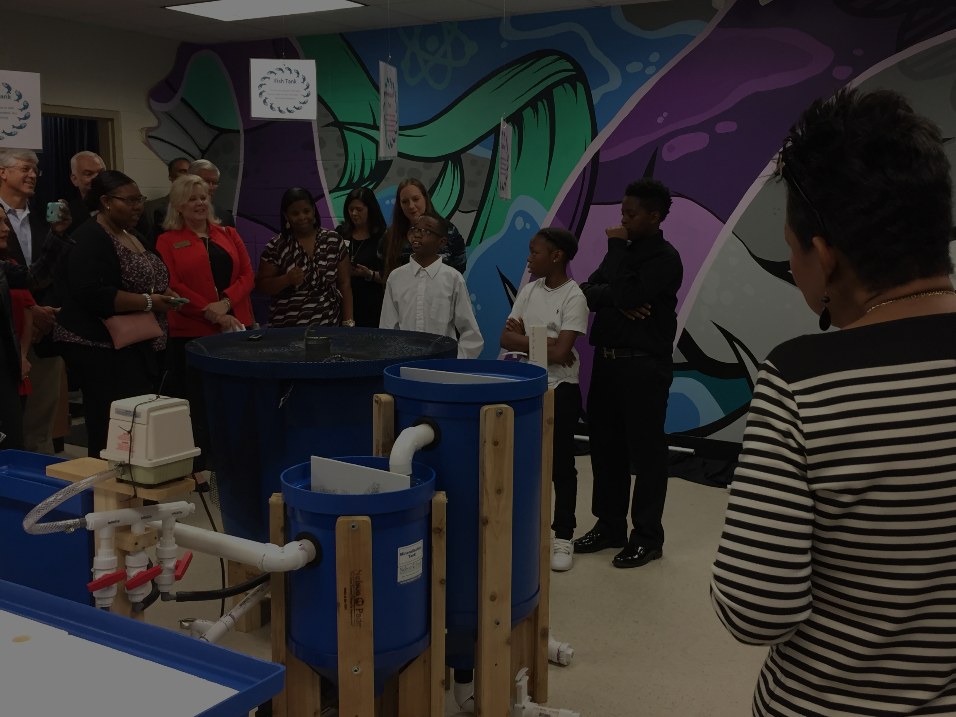 ExxonMobil Allocates $300,000 to Support Education and Reveals New Aquaponics Lab at Brookstown Middle School