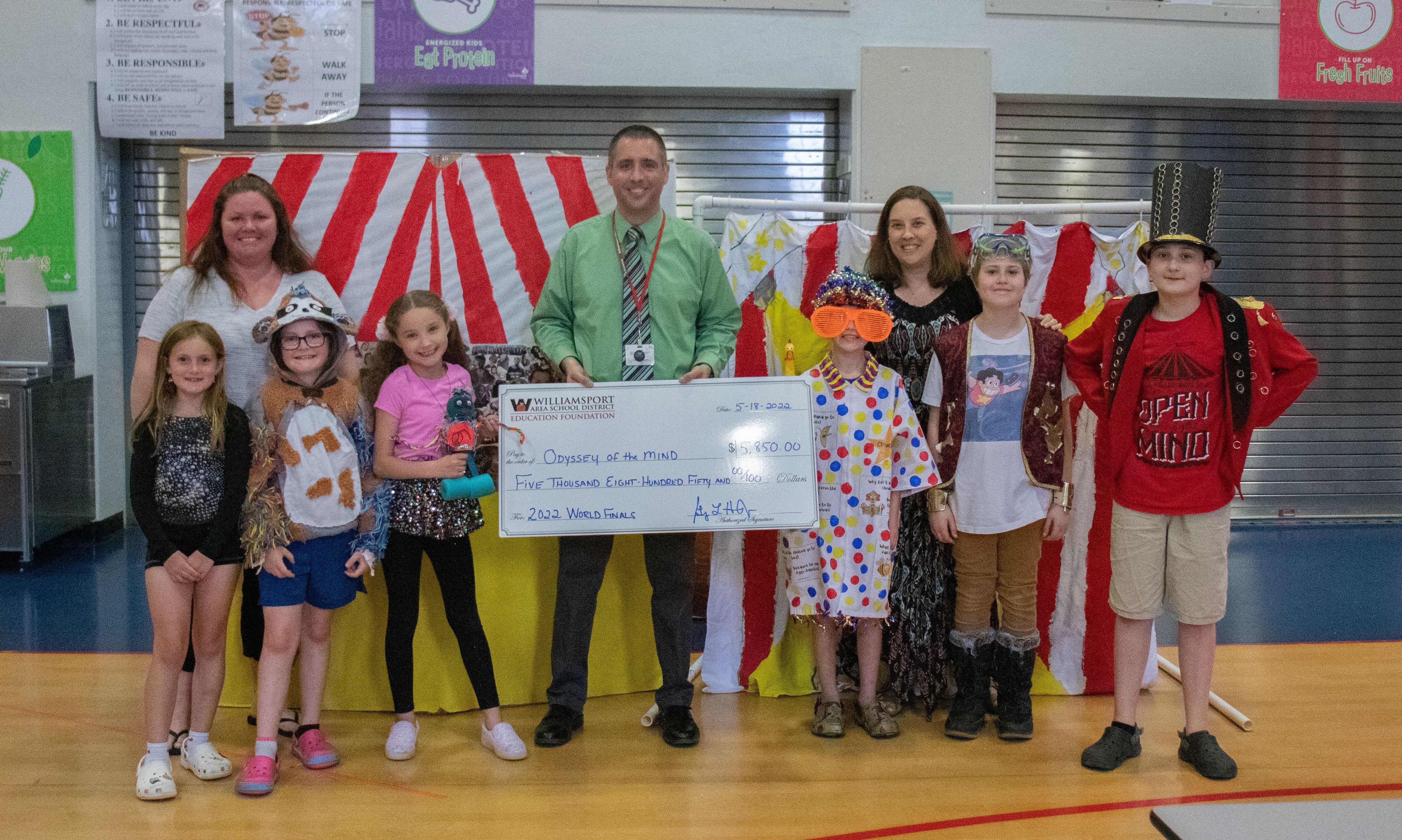 WASDEF Grants $5,850 to Cochran Primary OM Team Headed to the World Finals