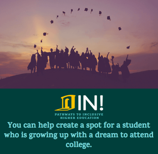 You can help create a spot for a student growing up with a college dream.