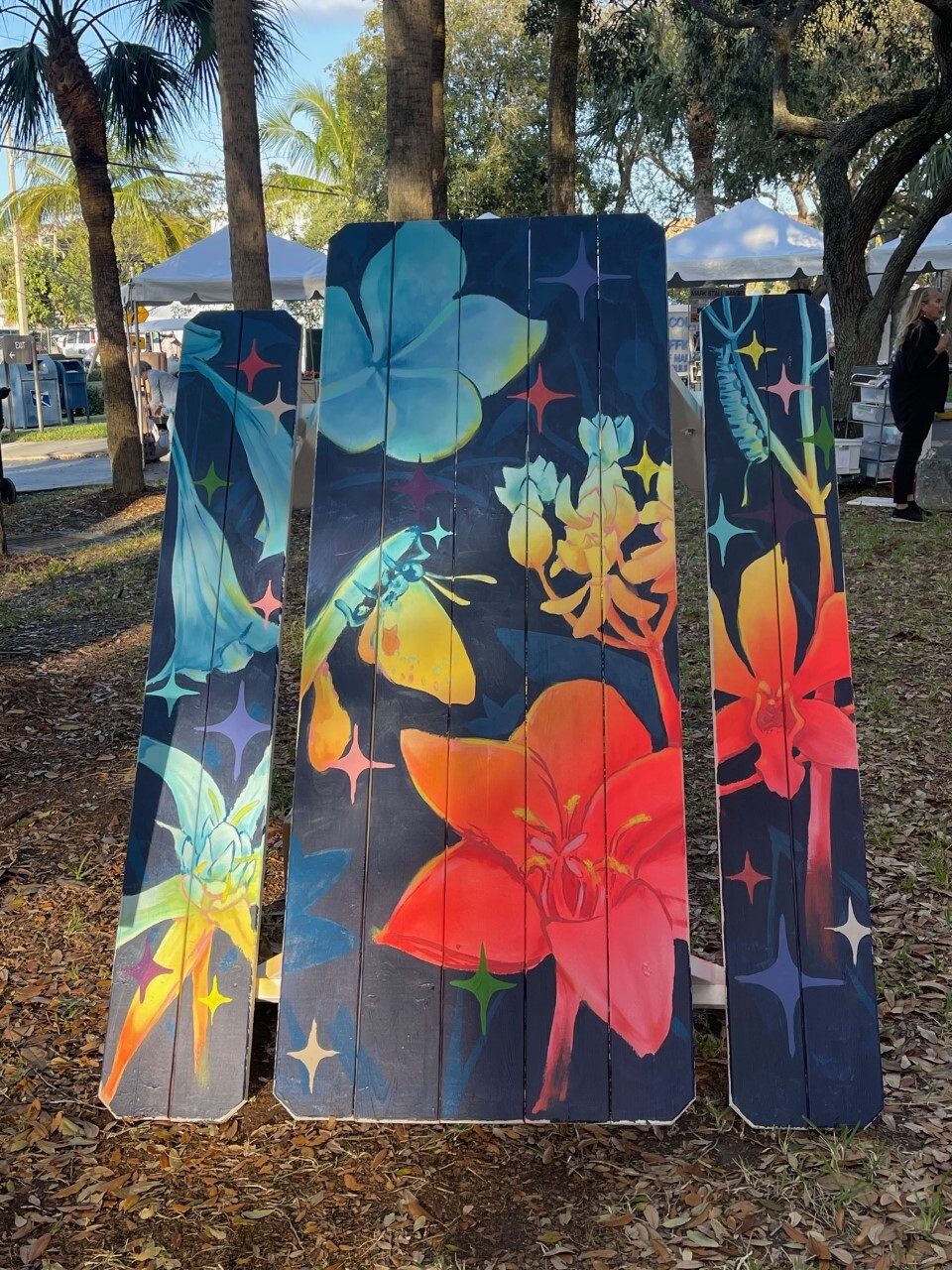 ArtsFest Picnic Table Mural by Gregory Dirr