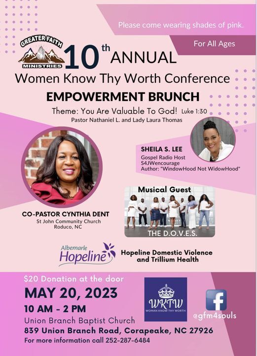 Hopeline will be one of the guest speakers at this Empowerment Brunch 