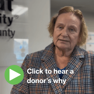 Donor testimonial
