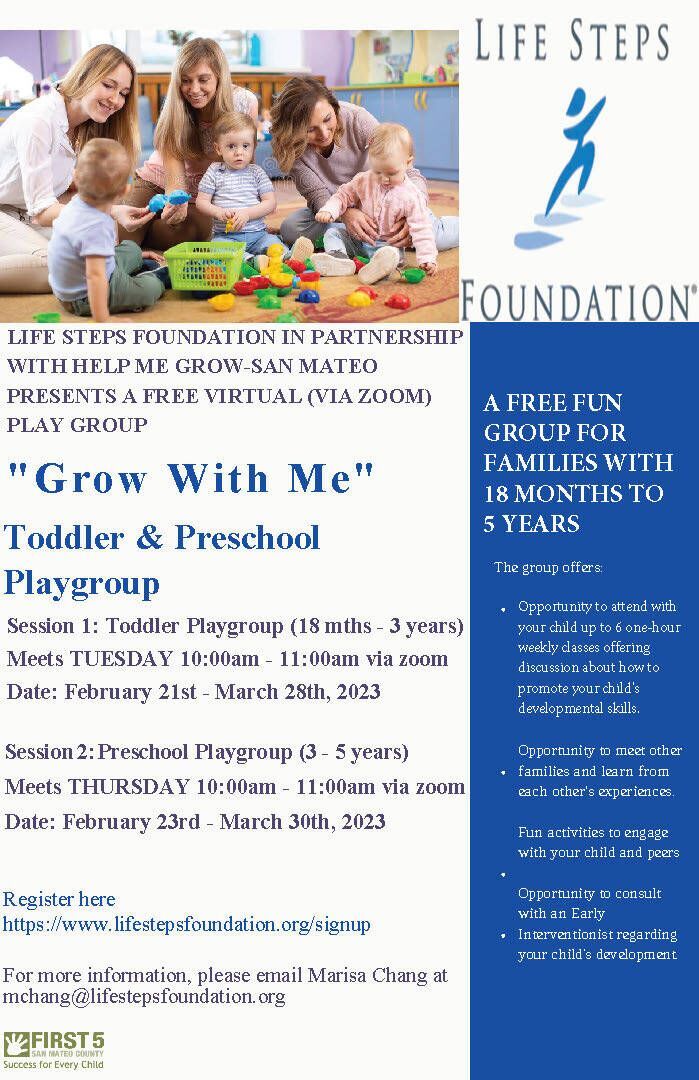 Toddler & Preschool Flyer 