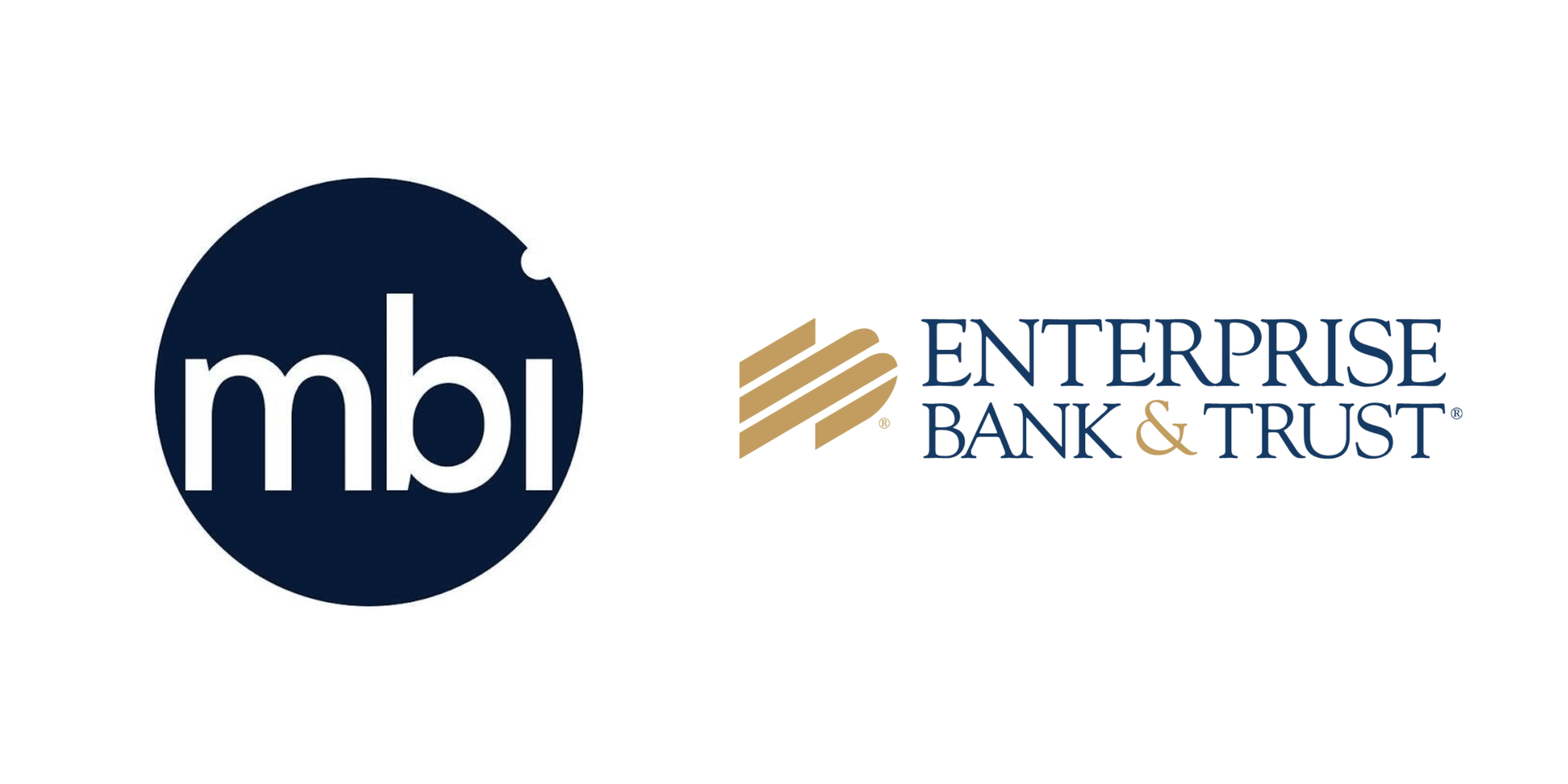 MBi and Enterprise Bank & Trust Logos