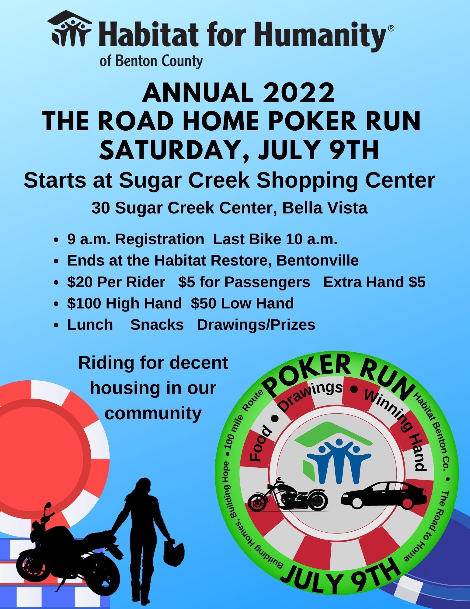 Poker Run Details and Pre-Registration 