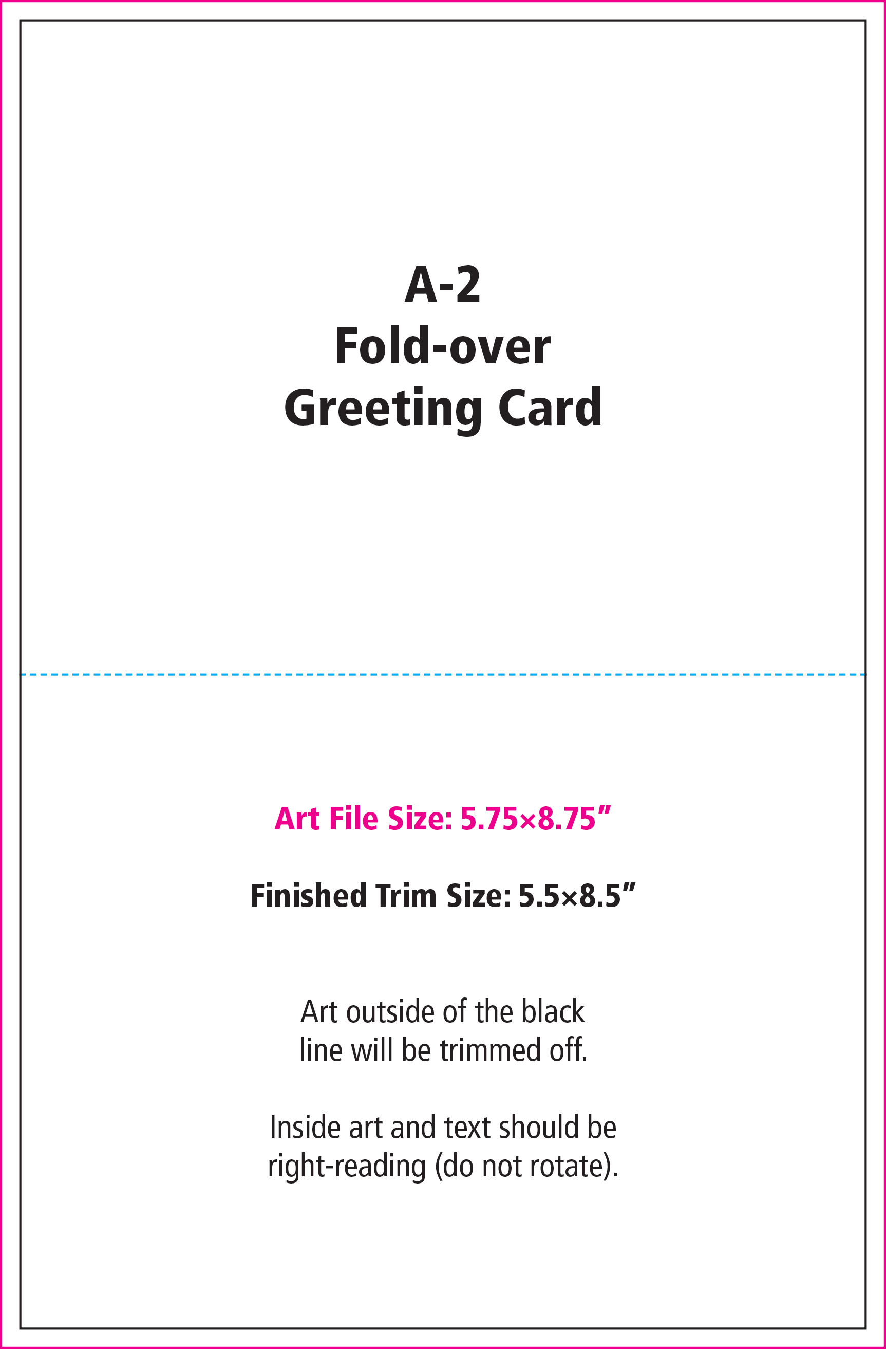 A-2 Greeting Cards (Double-Sided)