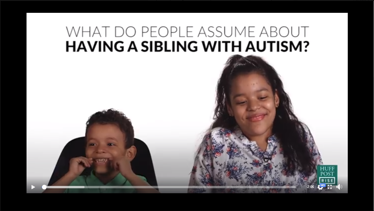 What it's like having a sibling with autism