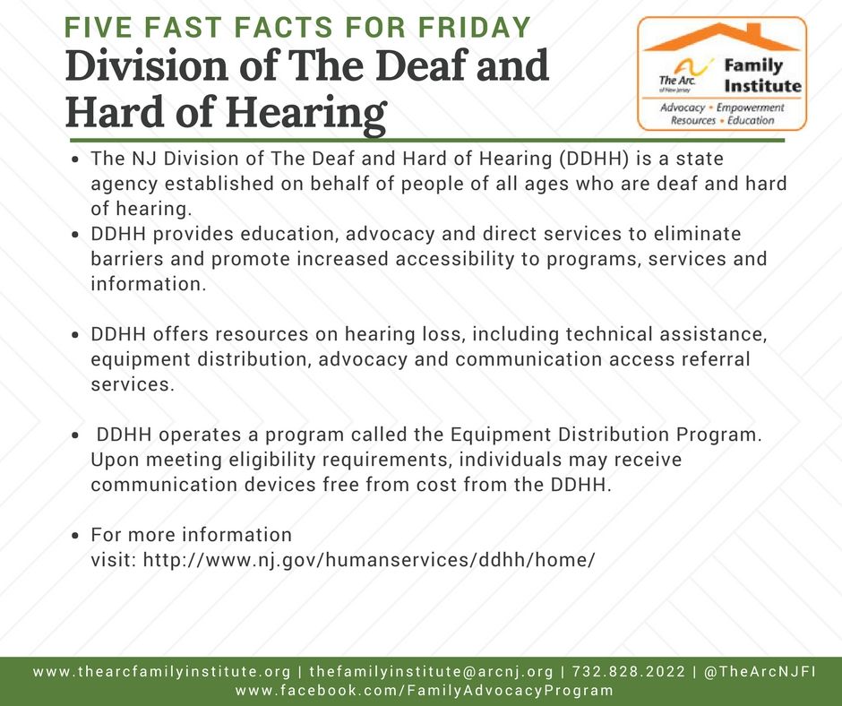 The Division of The Deaf and Hard of Hearing