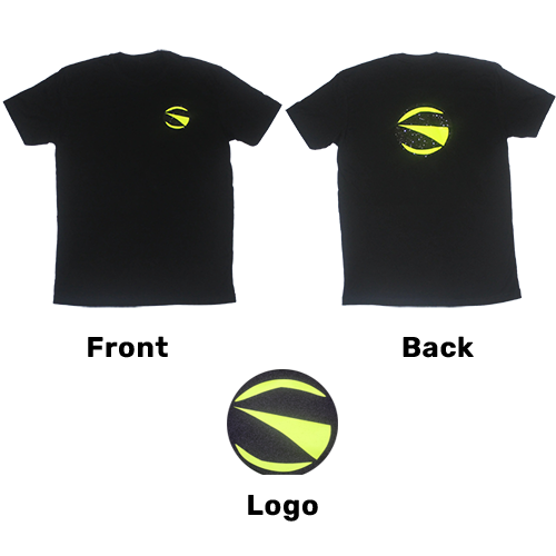 Black Swaliga Black Neon Short Sleeve T-shirt