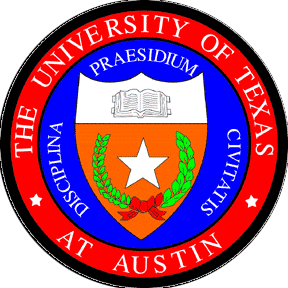 RP-1700 - Carved Wall Plaque of  the Seal of The University of Texas at Austin, Artist Painted
