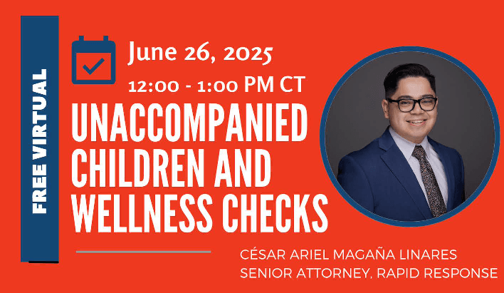 Unaccompanied Children and Wellness Checks
