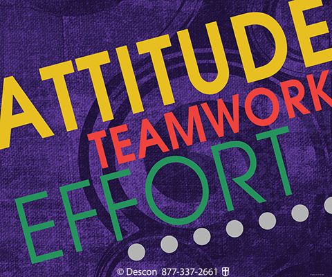 Attitude Teamwork Effort