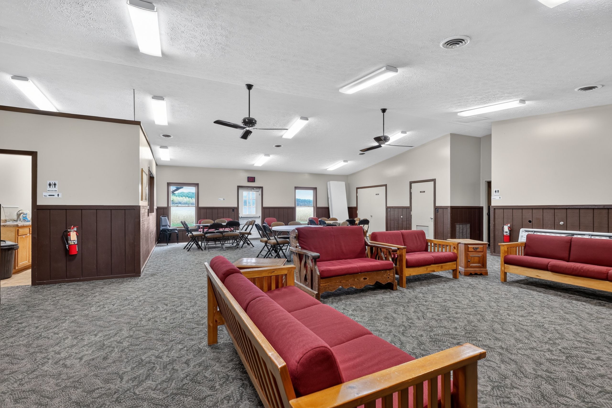 Back of Retreat Center