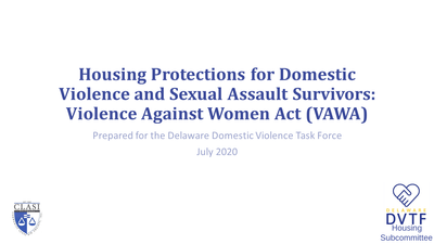 Housing Protections Under VAWA