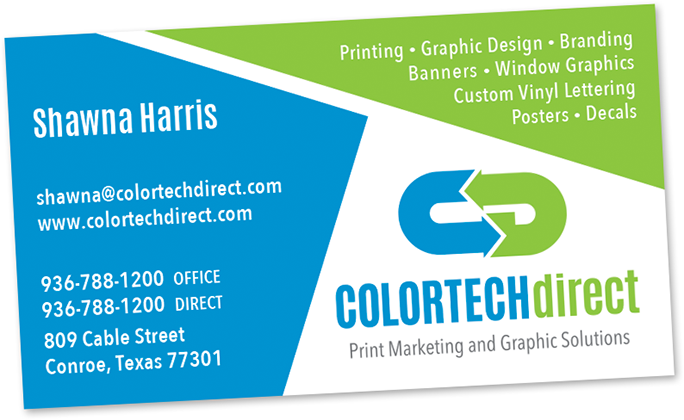 Colortech Direct Does Awesome Business Cards