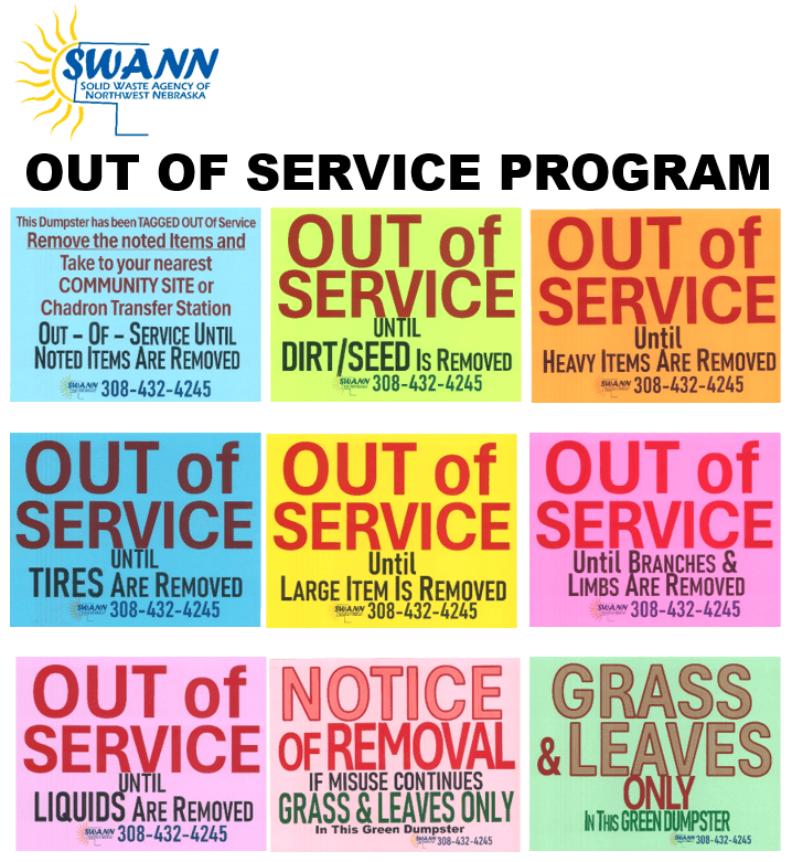 Swann's Out-of-Service Program