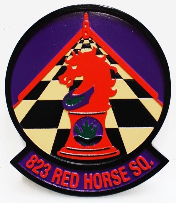 Military Carved Wood Plaques for Units & Individuals