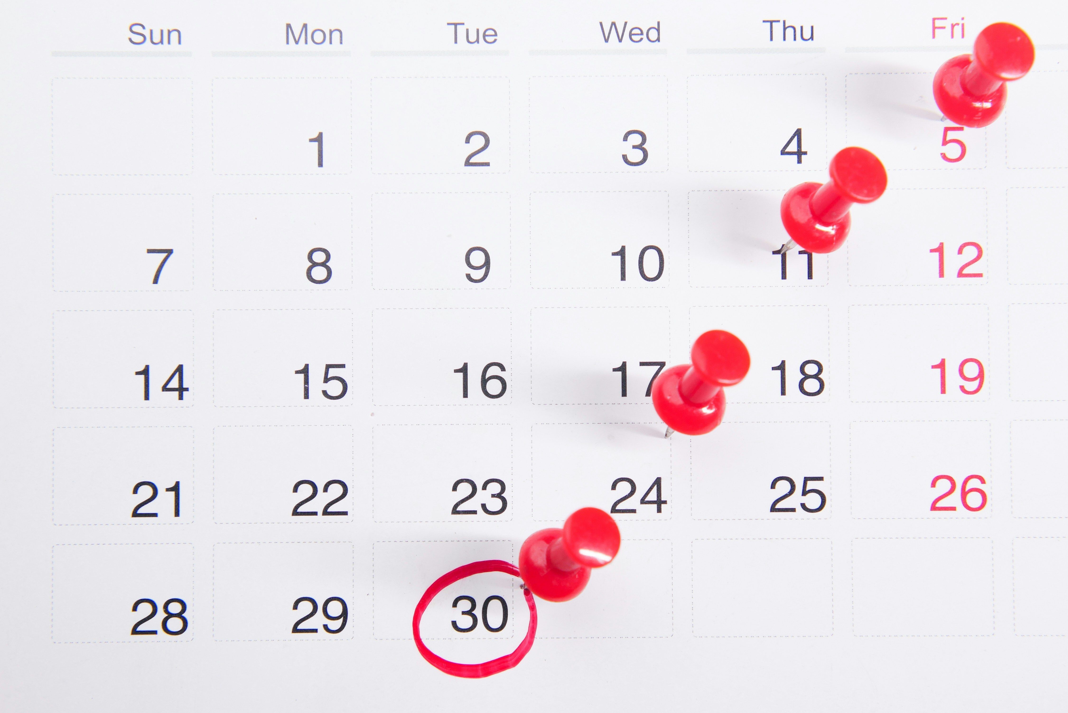 Calendar image
