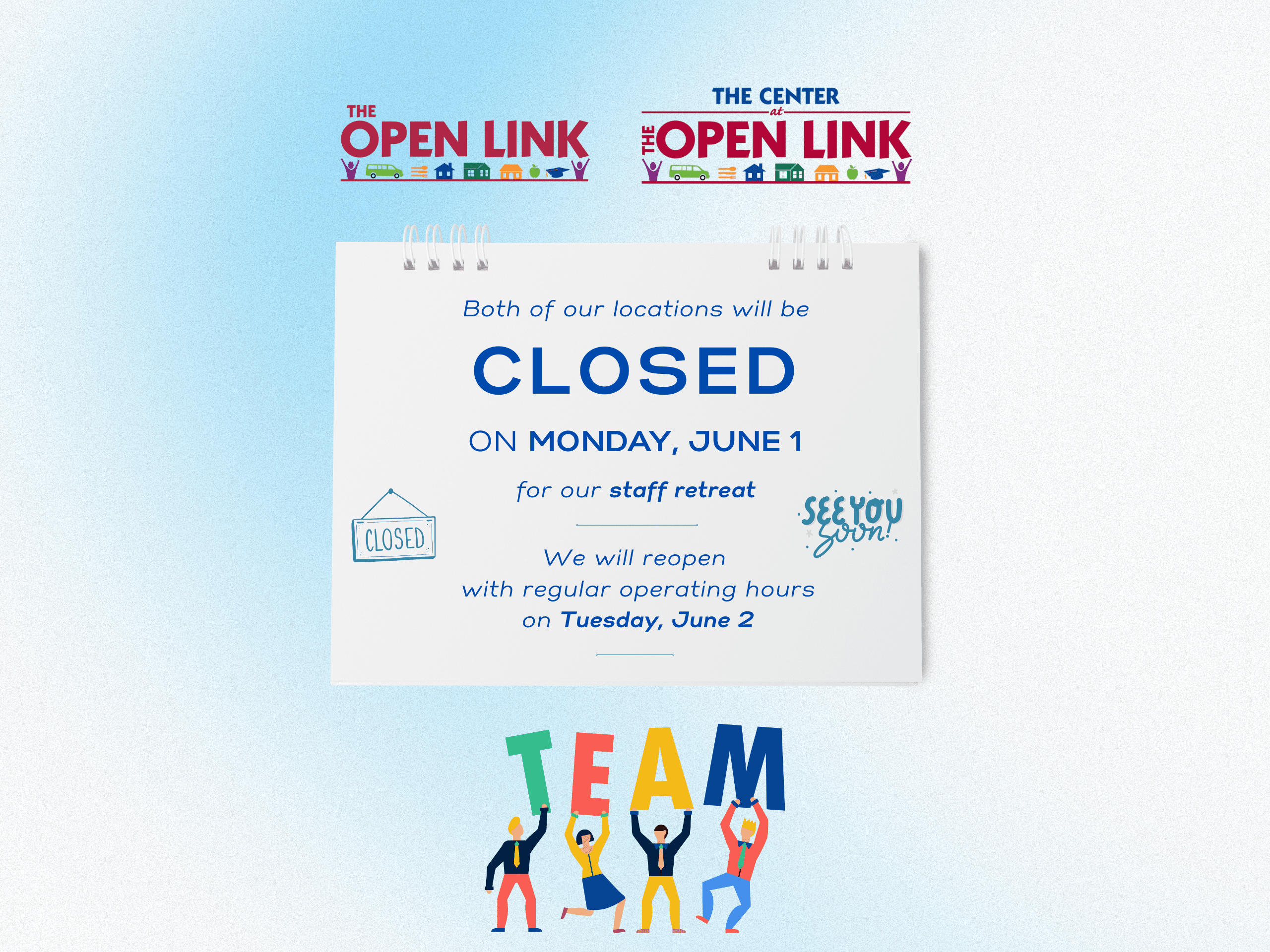 CLOSURE: Staff Retreat