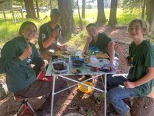 Group Camp Management and Cooking