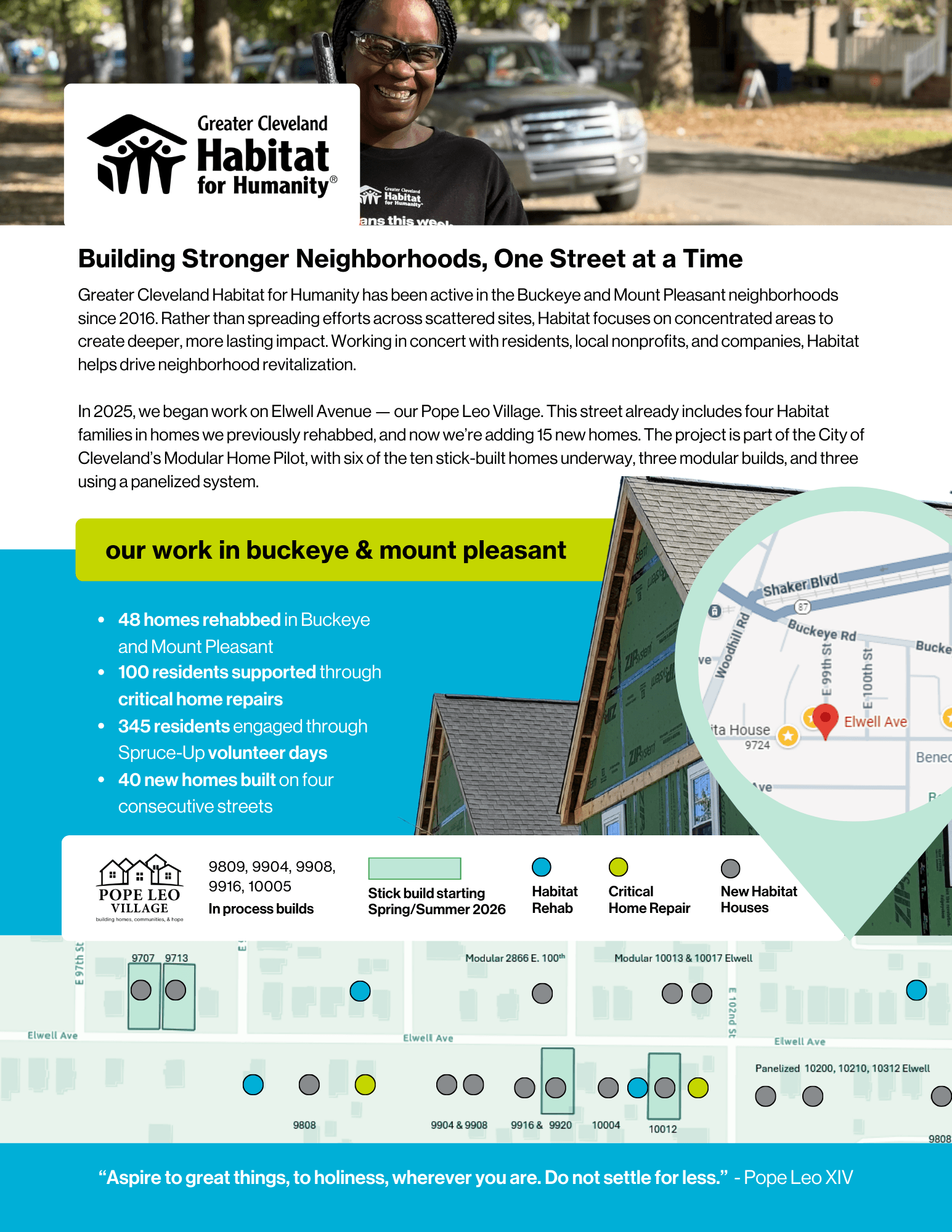 About Our Work in Buckeye-Mount Pleasant