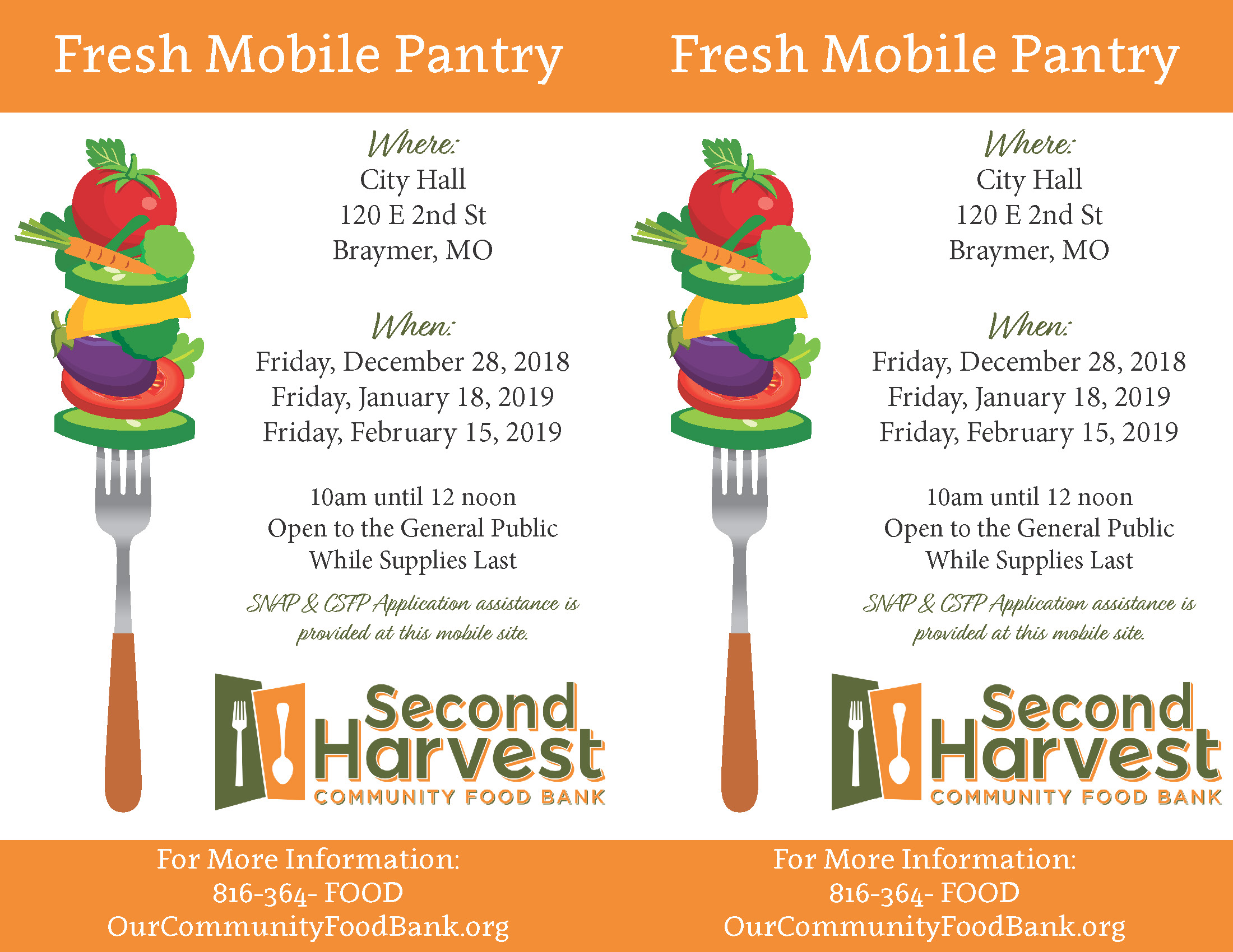 Second Harvest Community Food Bank News Events Event Calendar