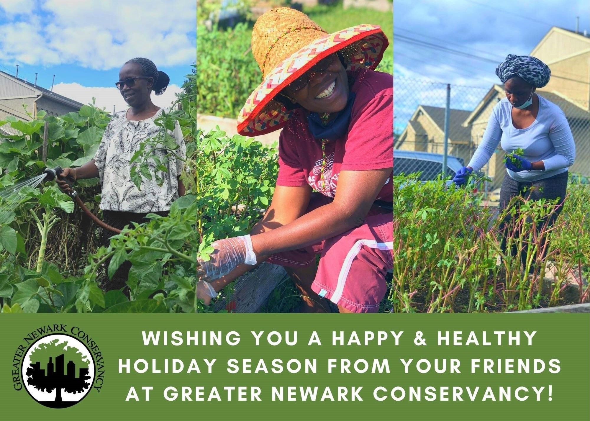 Happy Holidays from Greater Newark Conservancy!