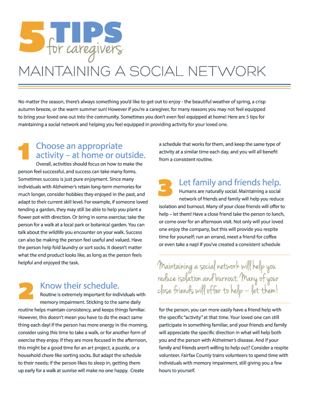 5 Tips for Maintaining a Social Network