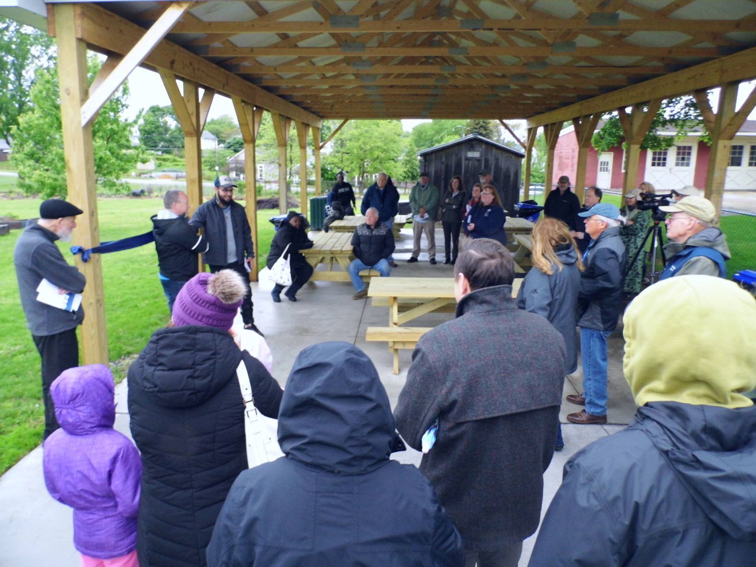 BEST Community Garden pavilion