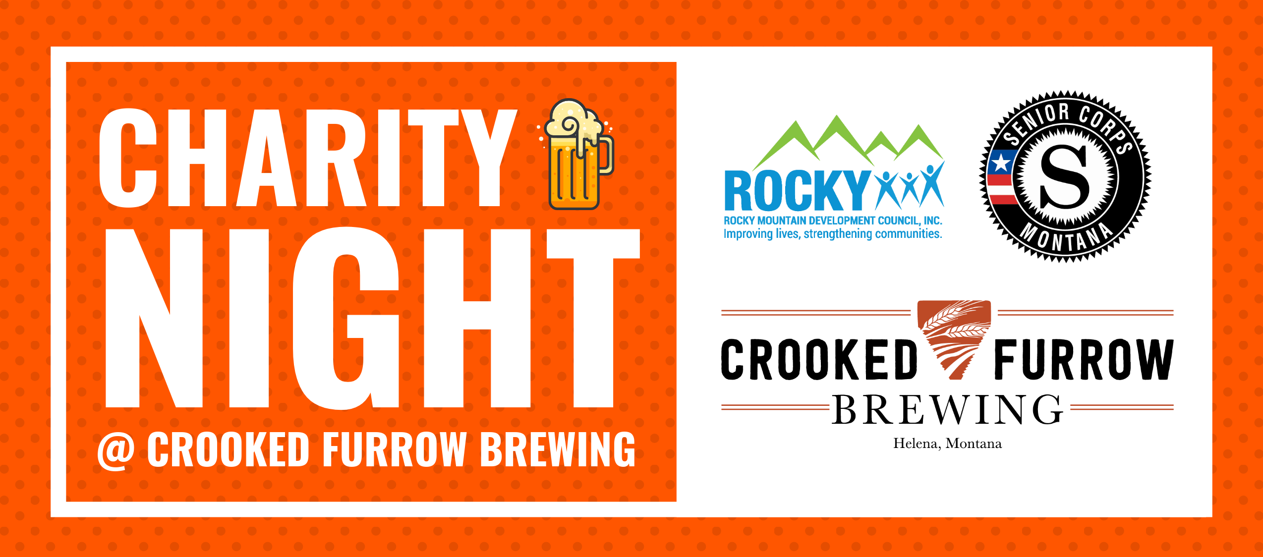 Senior Corps Charity Night at Crooked Furrow Brewing
