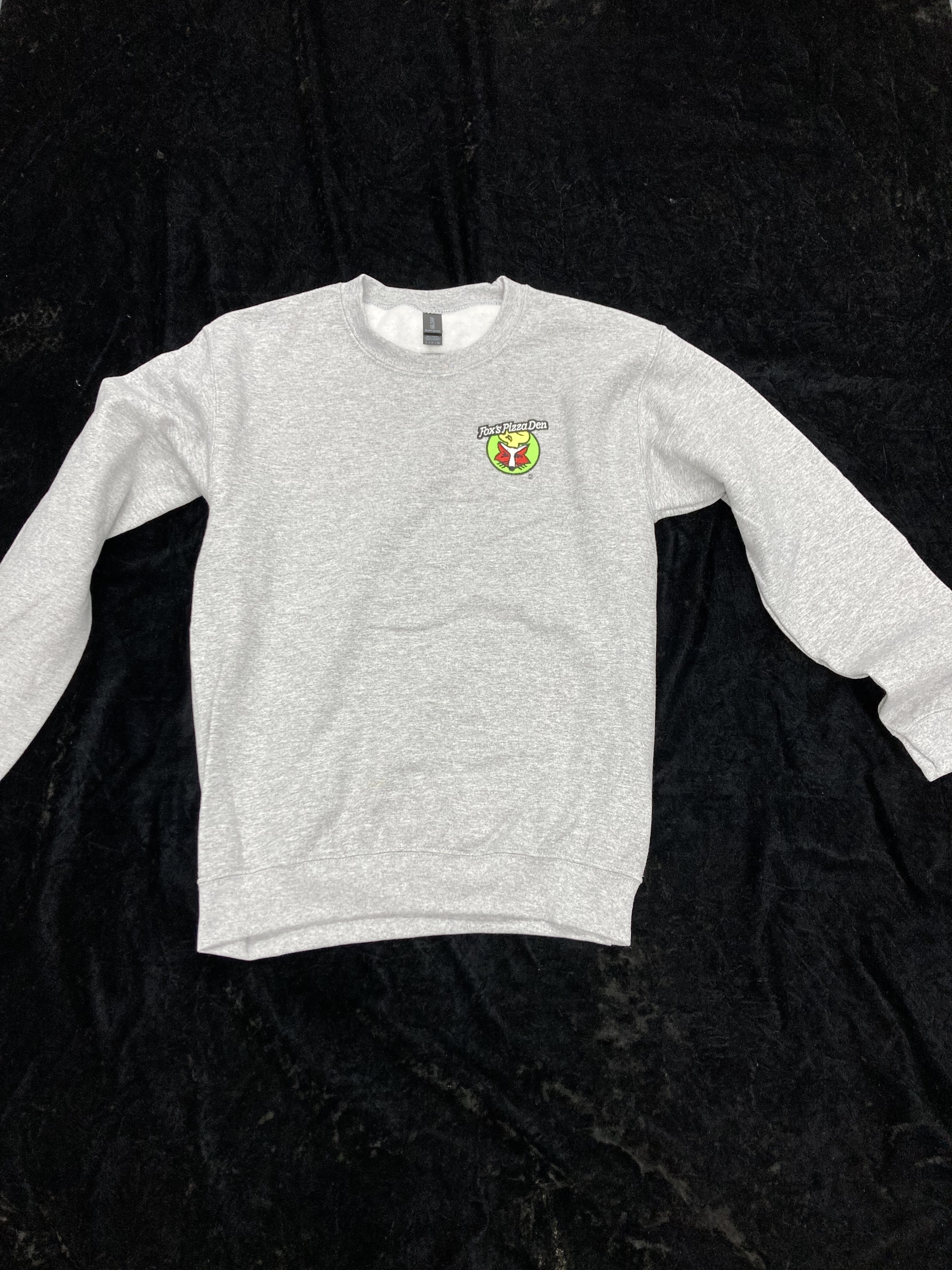 SALE Fox's Logo - Small Light Grey Crewneck Sweatshirt