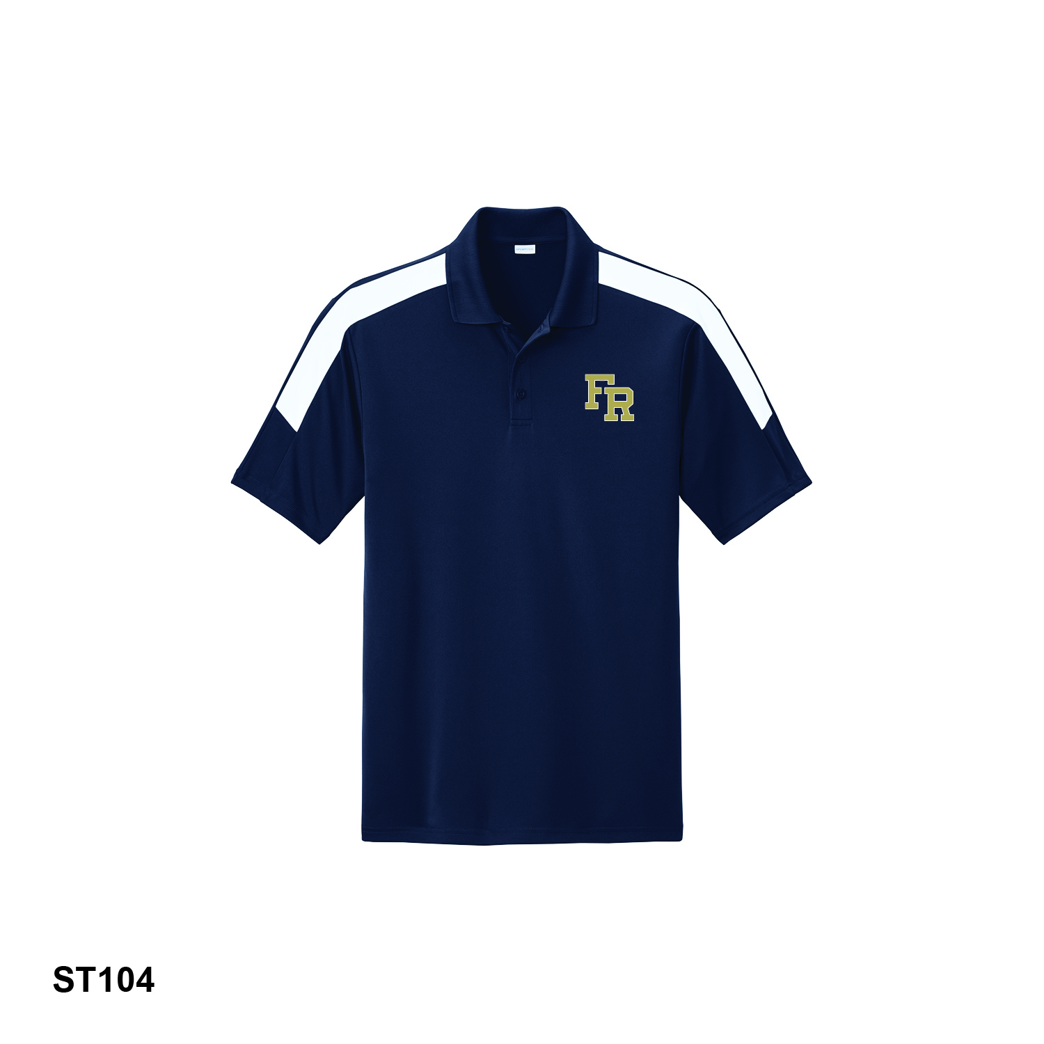 FR LETTER LOGO - Sport-Tek® Competitor™ United Polo