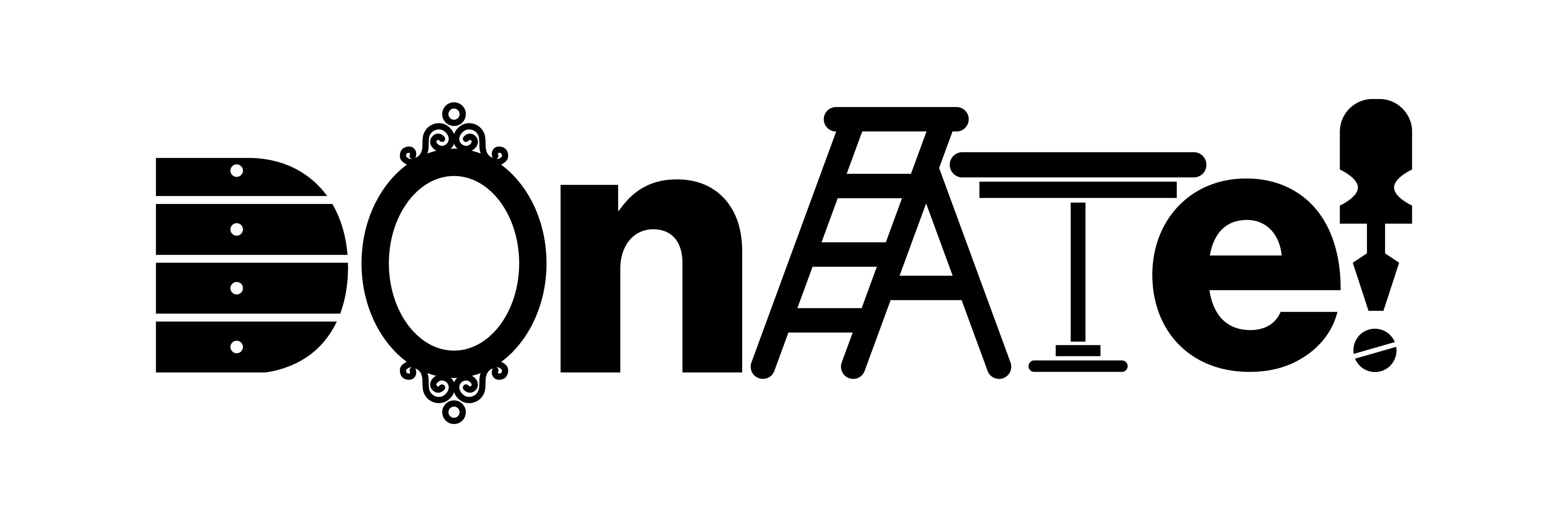 “You shop. We build.” graphic showing how shopping at the Habitat ReStore helps build affordable homes.