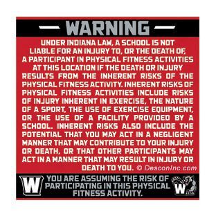 Custom Regulation Sign