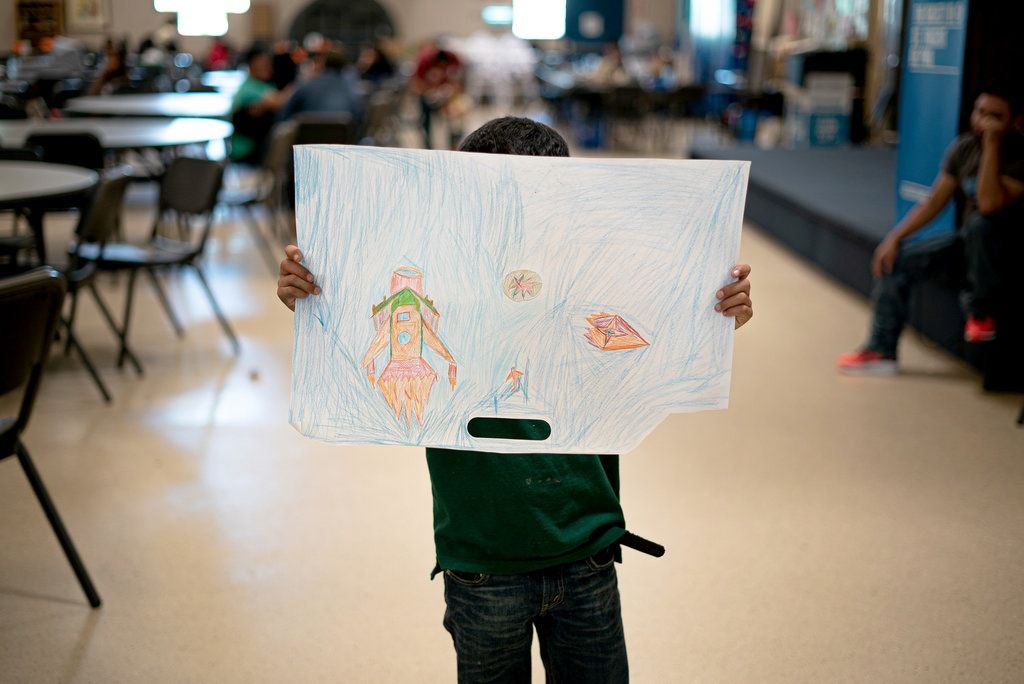 "At Detention Camps and Shelters, Art Helps Migrant Youths Find Their Voices"