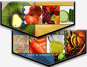 Hybrid Food Art Banners