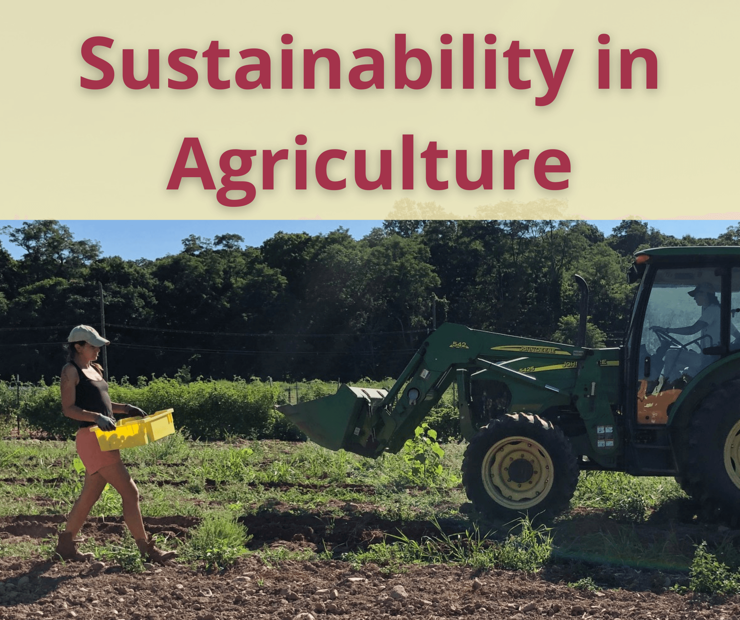 Sustainability in Agriculture: 9 - 12
