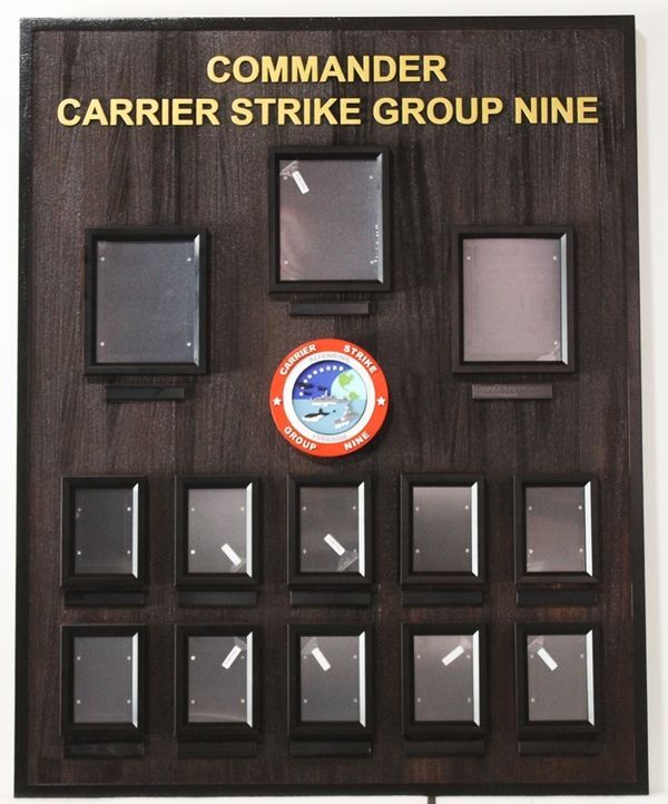 Chain-of-command and military leadership boards and plaques