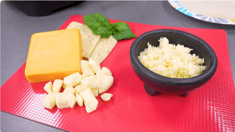 Air fryer dairy/cheese quesdillas- Apr. 2024