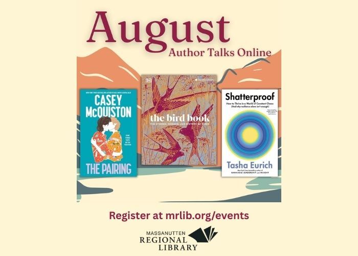 Watch virtual Author Talks for FREE!