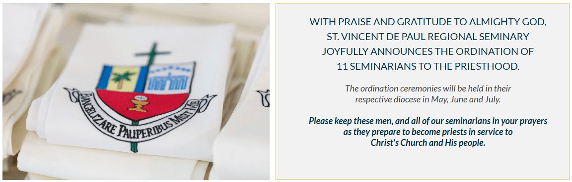 Seminary Announcement
