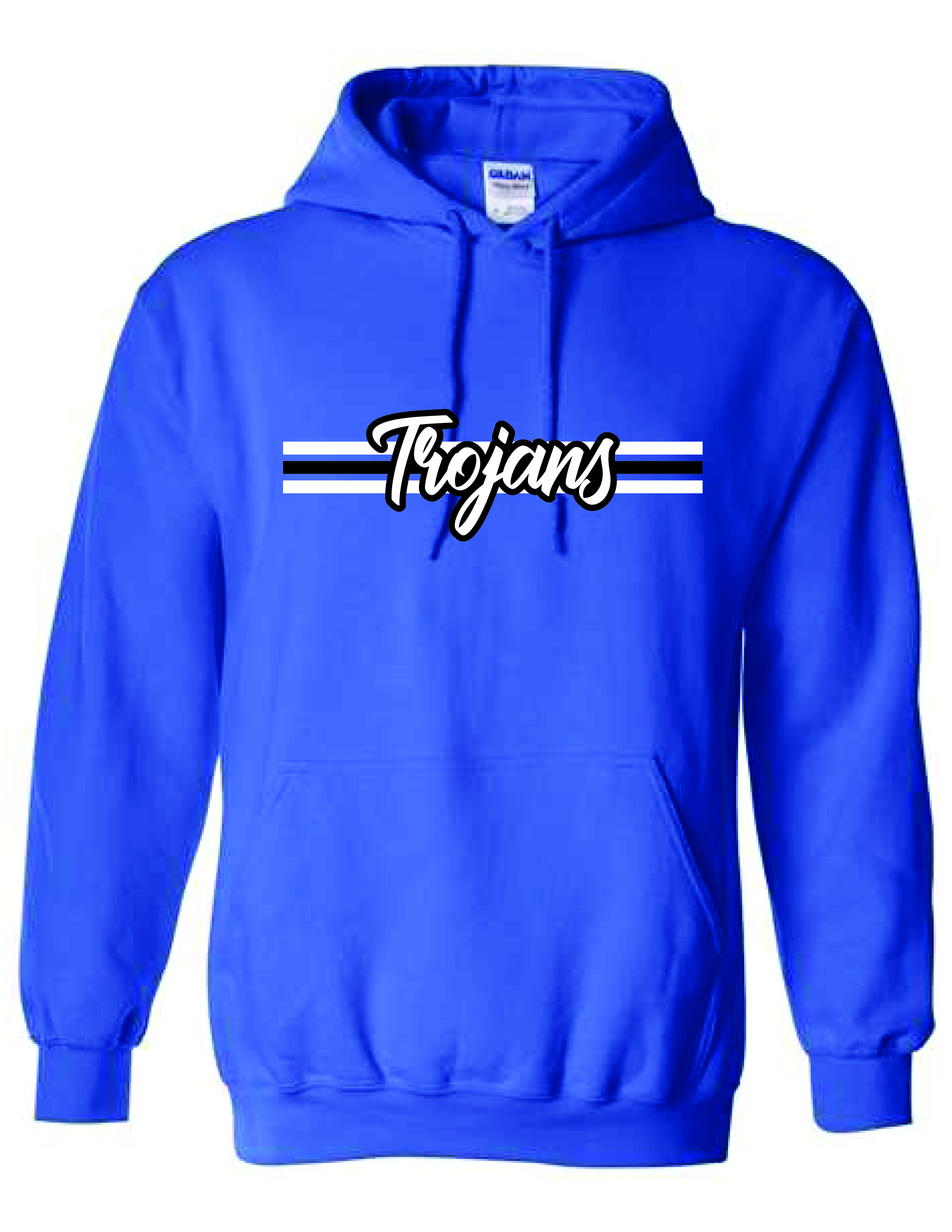 TROJAN HOODIE (Mens' and Youth sizes)