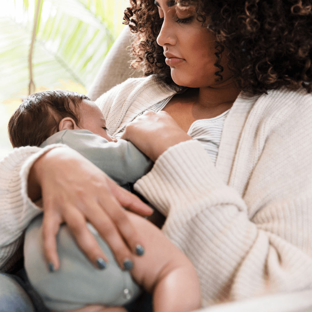 Families enrolled in breastfeeding peer support received guidance on infant nutrition, immunity, and healthy development.