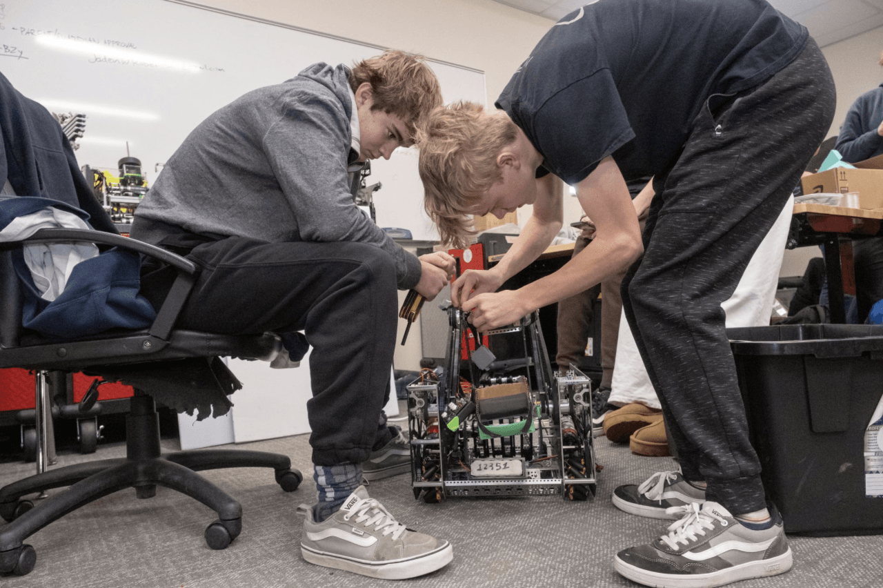 Park City High School Robotics Club Programs Students for Success