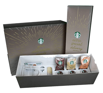 packaging sales kit starbucks