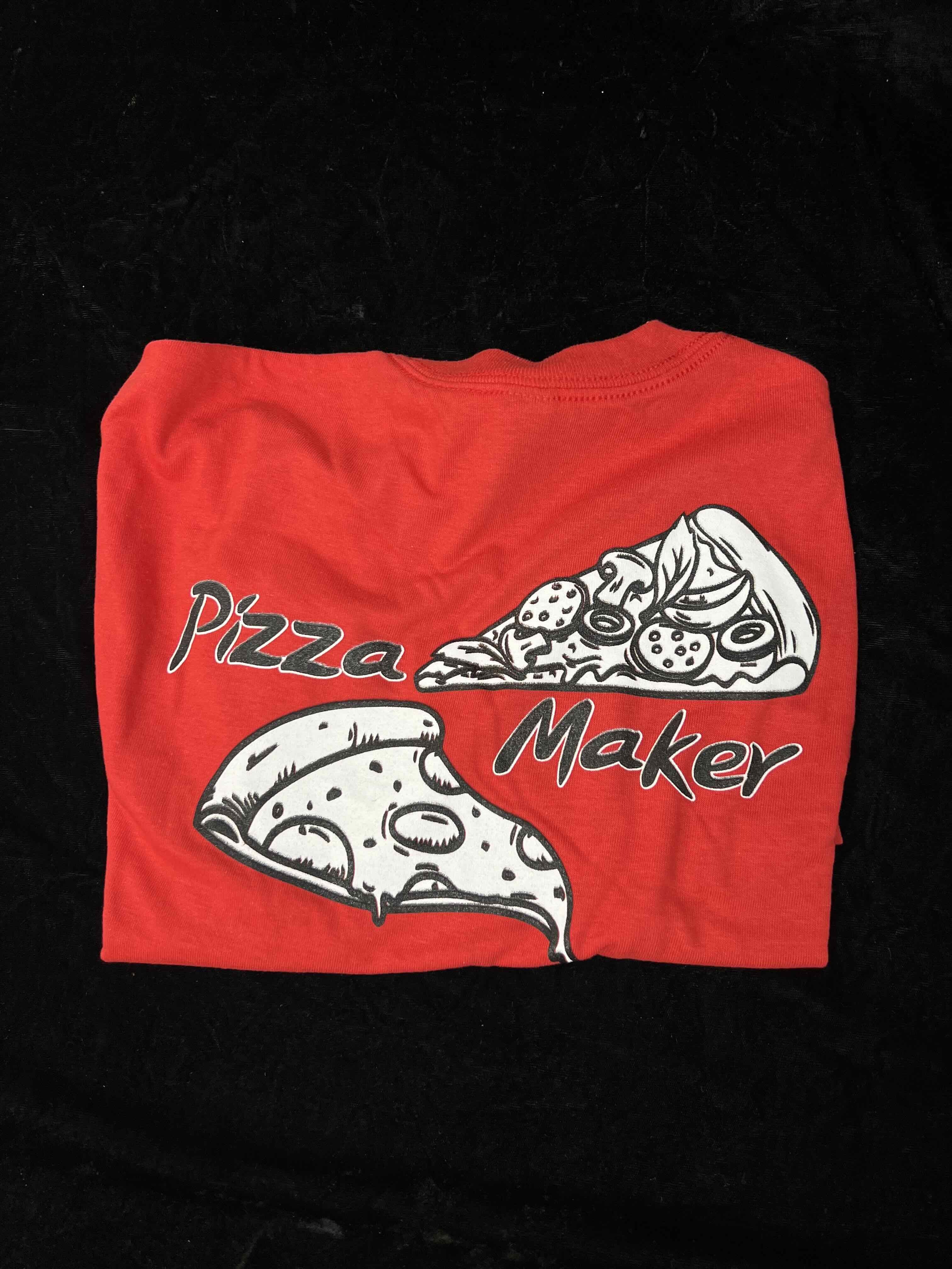 SALE Pizza Maker -  4XL Red T-Shirt