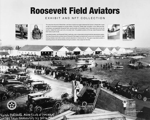 Roosevelt Field Aviators Exhibit and NFT Collection